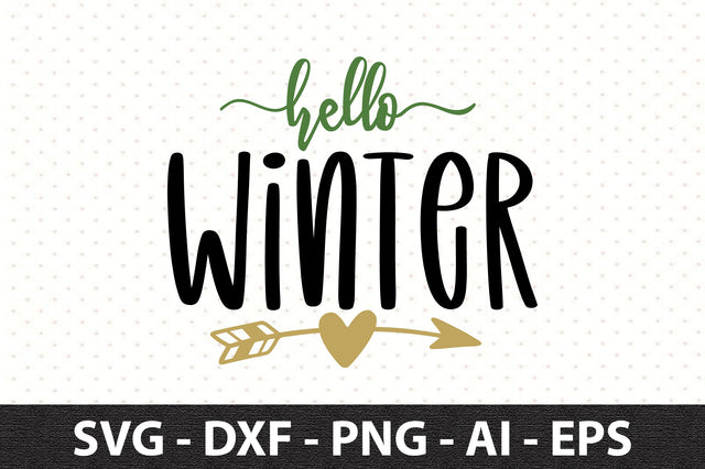 hello winter svg SVG orpitasn 