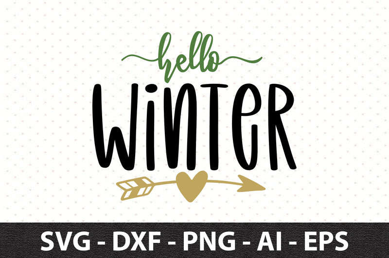 hello winter svg SVG orpitasn 