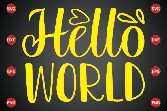 Hello World SVG CraftlabSvg29 