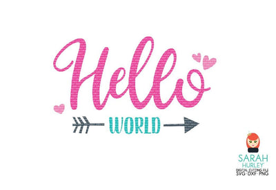Hello World SVG Sarah Hurley 