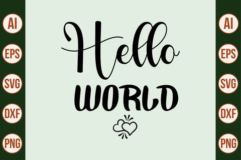 Hello World SVG SVG nirmal108roy 