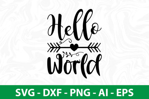 Hello World- svg SVG orpitasn 