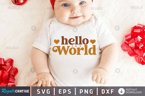 Hello world SVG SVG Regulrcrative 