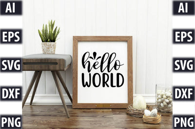 hello world SVG SVGista 