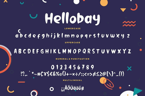 Hellobay Fun Children Typeface Font Creatype Studio 