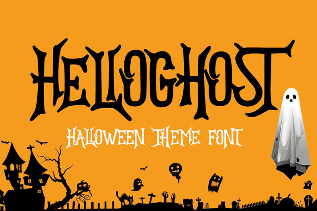 HELLOGHOST Font Mozarella 