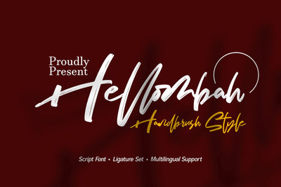 Hellombah Font Dumadistyle 