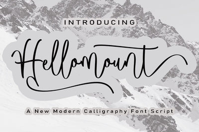Hellomount Font PolemStudio 