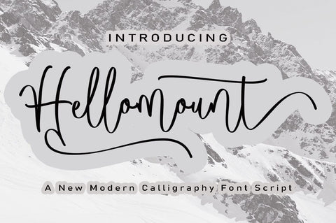 Hellomount Font PolemStudio 