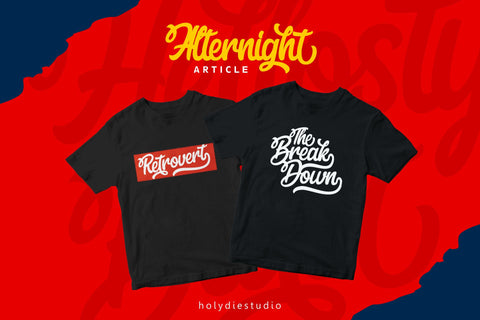 Hellosty Blast Font Holydie Studio 