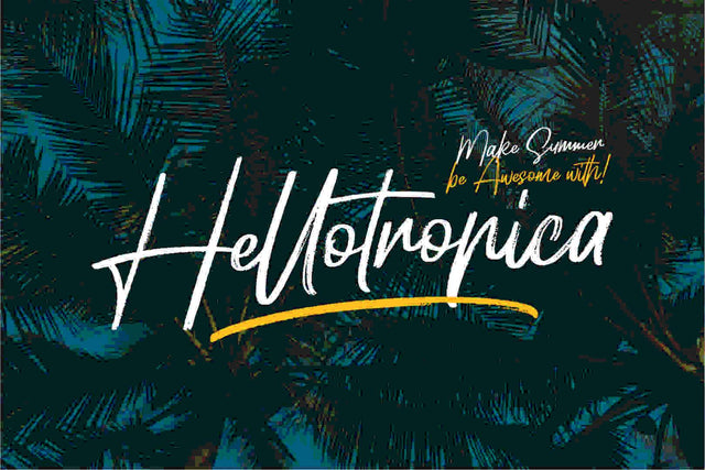 Hellotropica Font Garisman Studio 