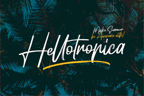 Hellotropica Font Garisman Studio 