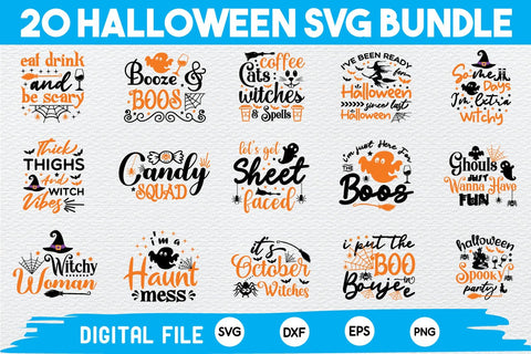 Helloween svg bundle cut file SVG buydesign 