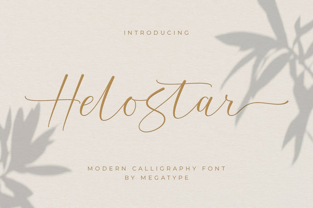 Helostar Font Megatype 