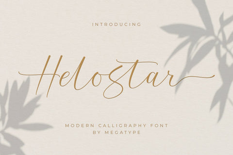 Helostar Font Megatype 