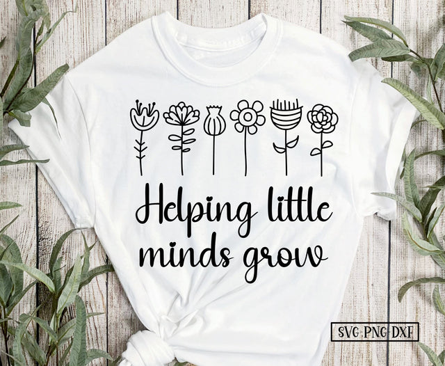 Helping Little Minds Grow SVG Calico Creations Svg 