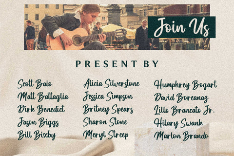 Hemilton Font Letterena Studios 