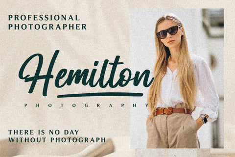Hemilton Font Letterena Studios 