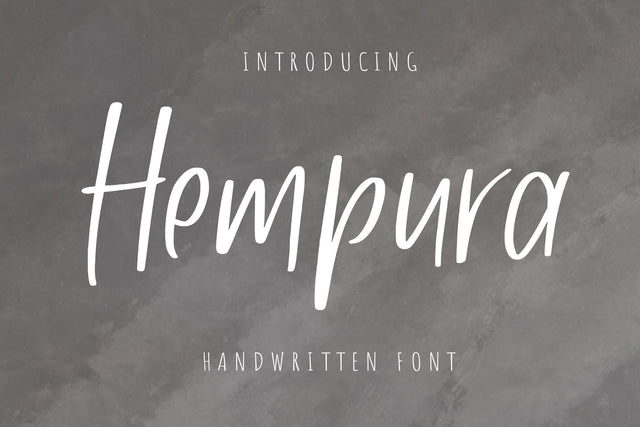 Hempura Font dapiyupi store 