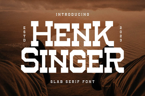Henk Singer Typeface Font Storytype Studio 