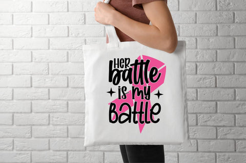 Her battle is my battle SVG SVG DESIGNISTIC 