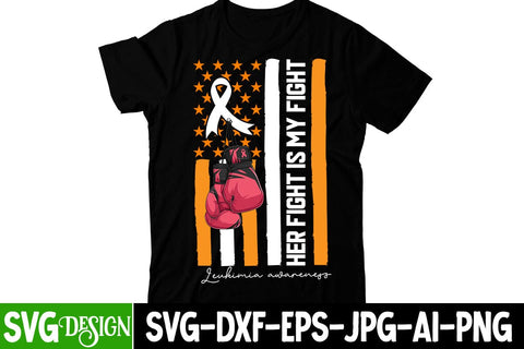 Her Fight is My Fight SVG Cut File, Awareness SVG Cut FIle, Breast Cancer SVG Cut File SVG BlackCatsMedia 