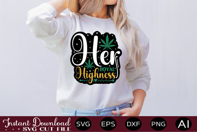 Her Royal Highness sticker SVG designmaster24 