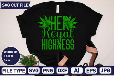 Her Royal Highness Svg Cut File,SVGs,quotes-and-sayings,food-drink,mini-bundles,print-cut,on-sale, SVG DesignPlante 503 