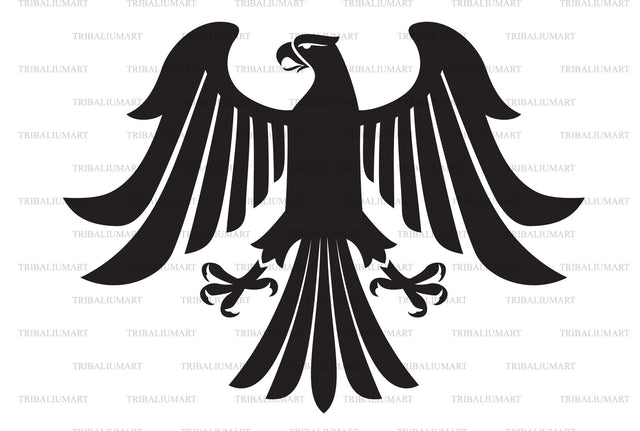 Heraldic eagle SVG TribaliumArtSF 