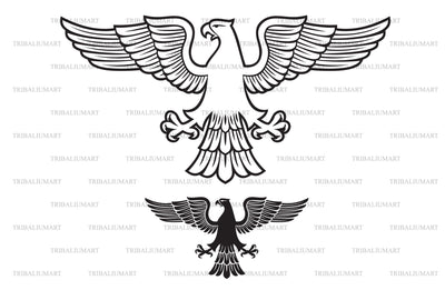 Heraldic eagle SVG TribaliumArtSF 