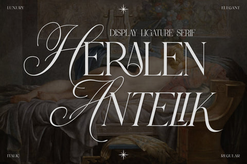 Heralen Antelik Typeface Font Storytype Studio 