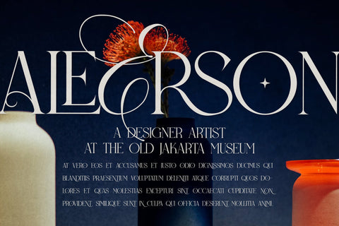 Heralen Antelik Typeface Font Storytype Studio 