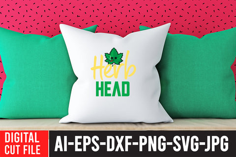 Herb Head SVG Design SVG BlackCatsMedia 