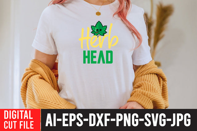 Herb Head SVG Design SVG BlackCatsMedia 