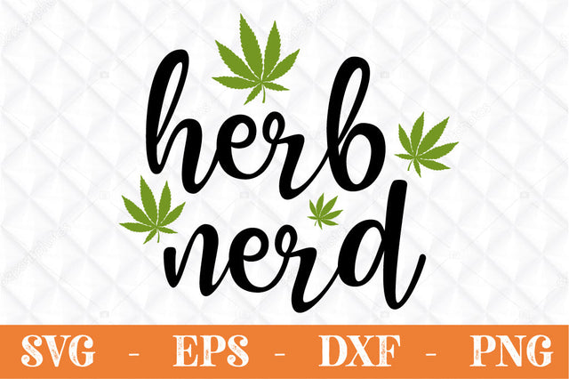 Herb nerd svg cut file SVG Svgcraft 