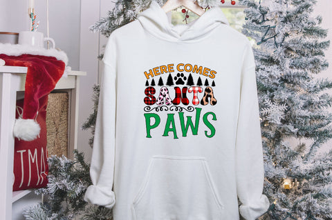 here comes santa paws Sublimation SVGArt 