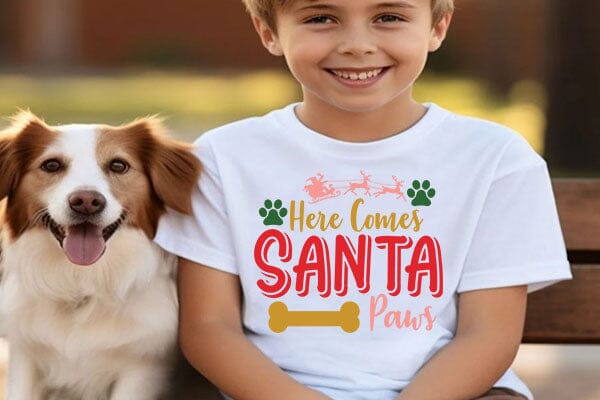Here Comes Santa Paws SVG Angelina750 