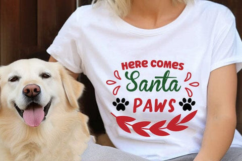 Here Comes Santa Paws SVG Angelina750 