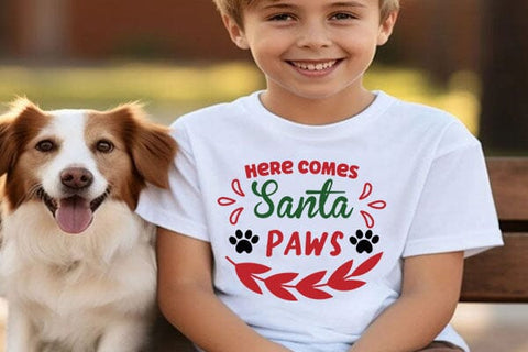 Here Comes Santa Paws SVG Angelina750 