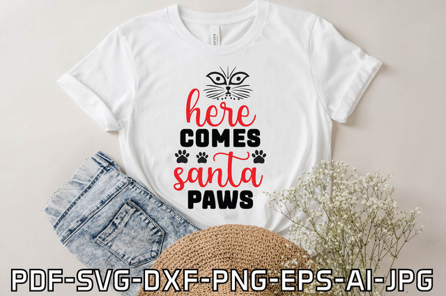 here comes santa paws SVG farhad farhad 