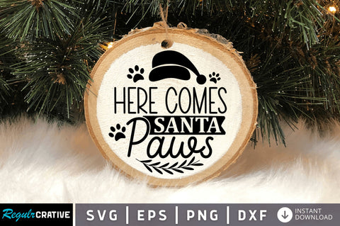 Here comes santa SVG Design SVG Regulrcrative 