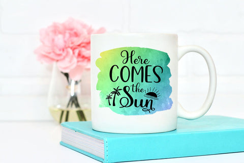 Here Comes the Sun I Summer Sublimation I Beach Sublimation Sublimation Happy Printables Club 