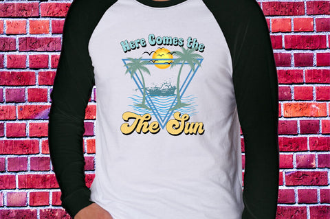 Here Comes the Sun Sublimation SVGArt 