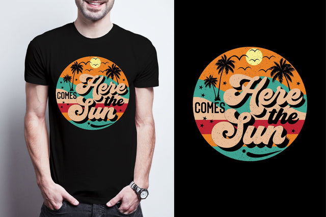 Here Comes the Sun Sublimation SVGArt 