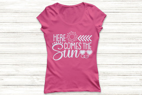 Here Comes The Sun| Summer SVG Cutting Files. SVG CosmosFineArt 