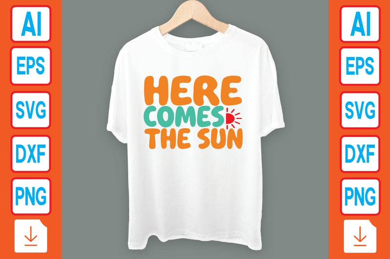 Here Comes the Sun SVG Craftlabsvg24 