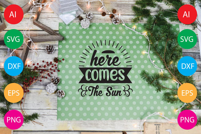 Here Comes The Sun SVG CraftlabSvg29 