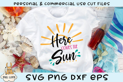 Here Comes The Sun SVG SVG The Pixel Llama 