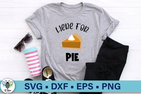 Here For Pie SVG | Thanksgiving SVG SVG B Renee Design 