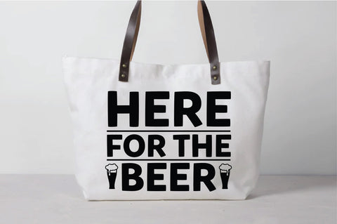 Here For The Beer SVG SVG Creativeart88 